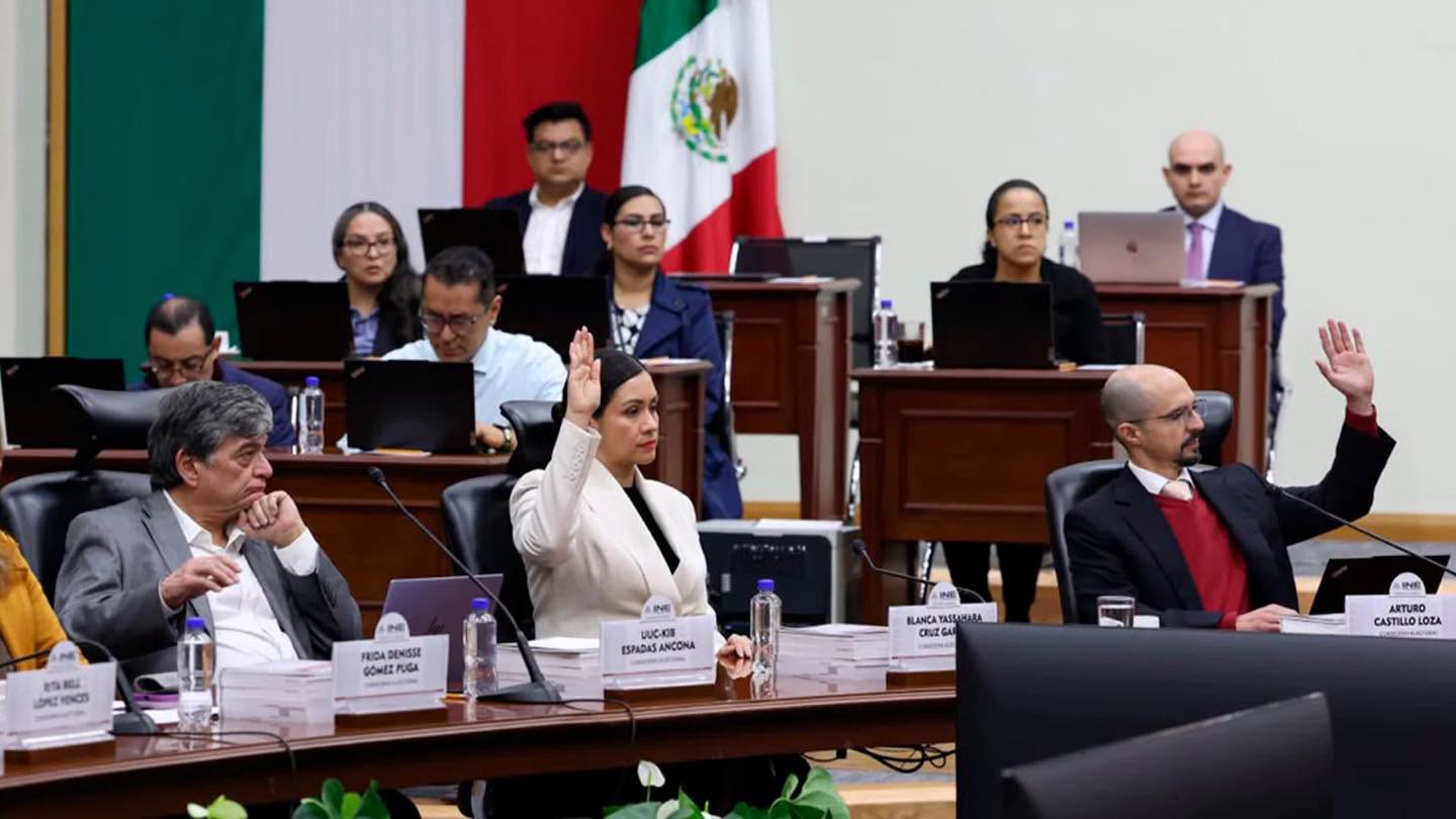 Imagen 1 de la publicación de Línea Abierta Yucatán: El INE formaliza nombramiento de Blanca Cruz como presidenta provisional en sesión extraordinaria