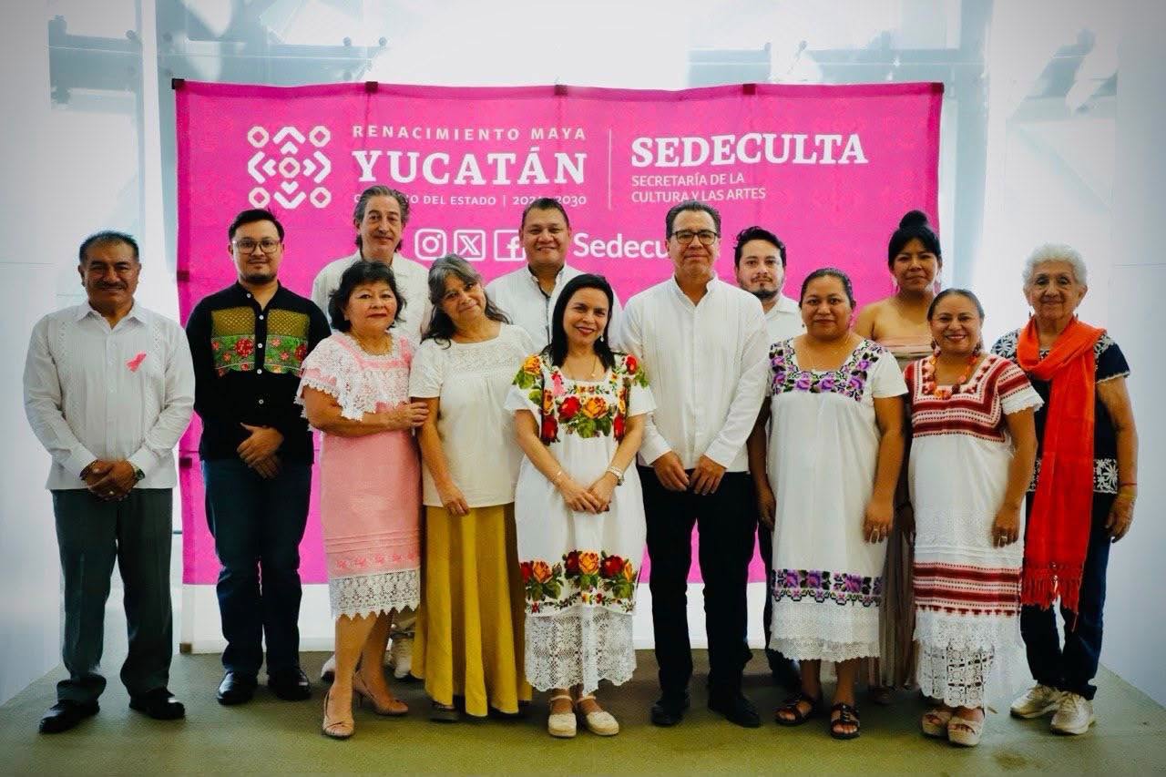 Imagen 1 de la publicación de Línea Abierta Yucatán: Bordadoras de Yucatán preparan el registro de su saber ancestral