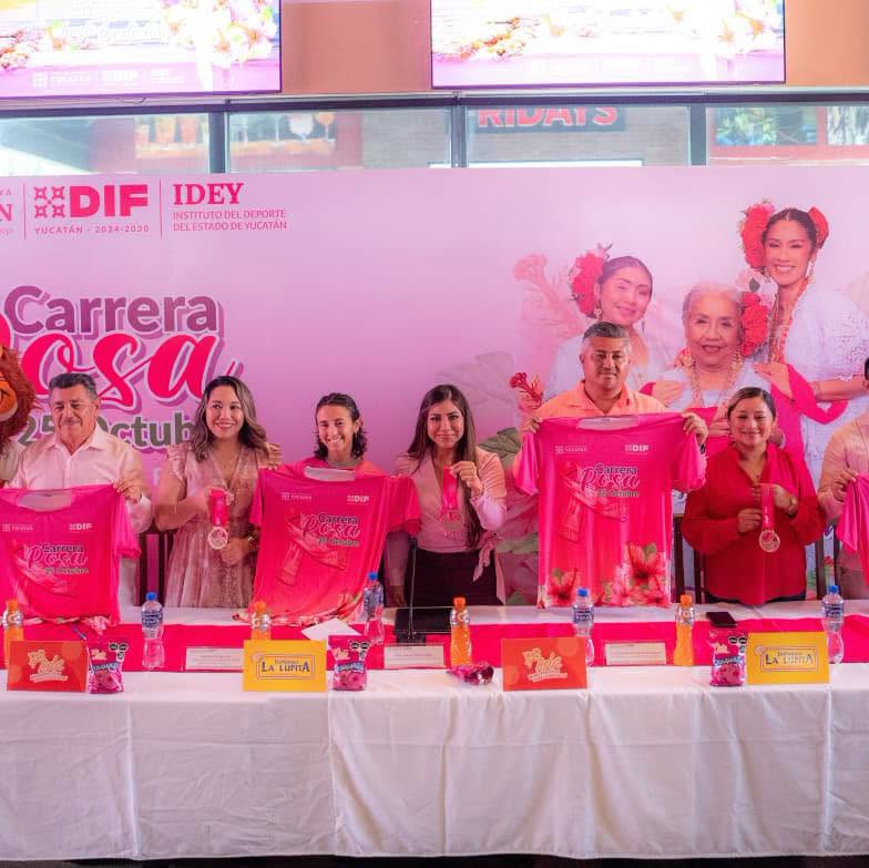 Imagen 3 de la publicación original de Línea Abierta Yucatán: Carrera Rosa 2026 invita a correr por las mujeres de Yucatán
