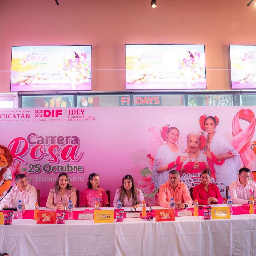 Imagen 5 de la publicación original de Línea Abierta Yucatán: Carrera Rosa 2026 invita a correr por las mujeres de Yucatán