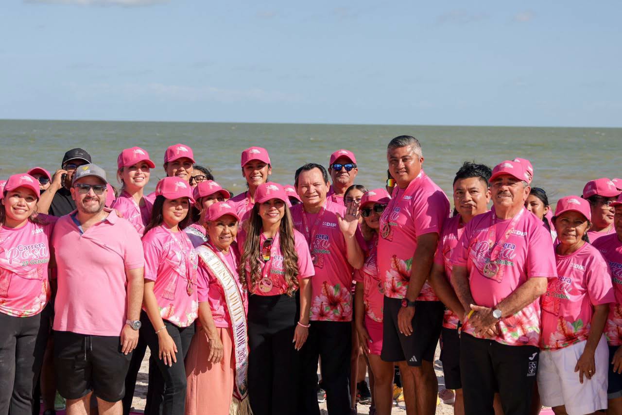 Imagen 5 de la publicación de Línea Abierta Yucatán: Mastografías y Papanicolaou gratis al terminar la caminata: la Carrera Rosa llega a Telchac Puerto y el 30 de octubre entregarán 92 prótesis mamarias