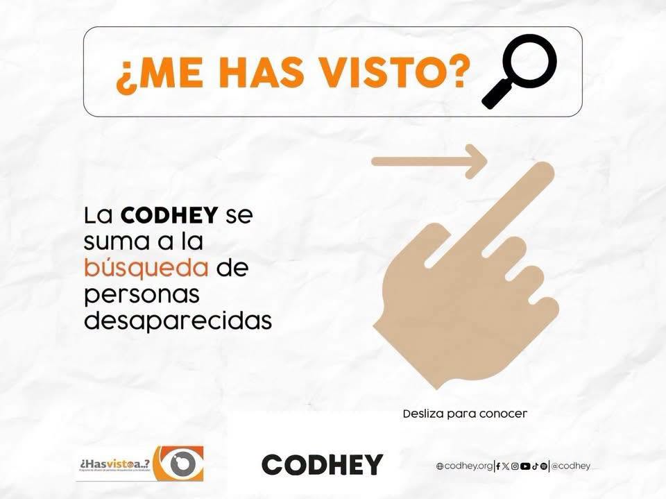 Imagen 1 de la publicación de Línea Abierta Yucatán: Que la indiferencia nunca ocupe el lugar de la esperanza: fichas de búsqueda