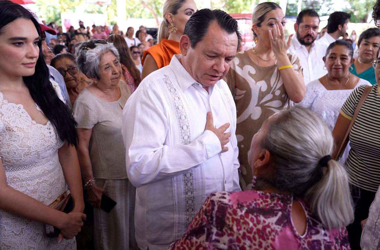 Imagen 1 de la publicación de Línea Abierta Yucatán: Gobierno del Estado condona el adeudo de agua de doña Josefina y gestiona su pensión ante el Issste; la atención sigue abierta