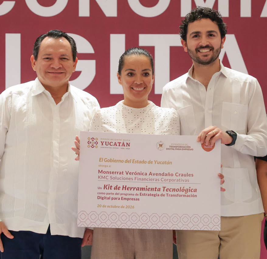 Imagen 2 de la publicación original de Línea Abierta Yucatán: Página web, tienda en línea y hasta inteligencia artificial: 400 negocios yucatecos ya recibieron su kit digital y más de 1,000 se capacitaron este año