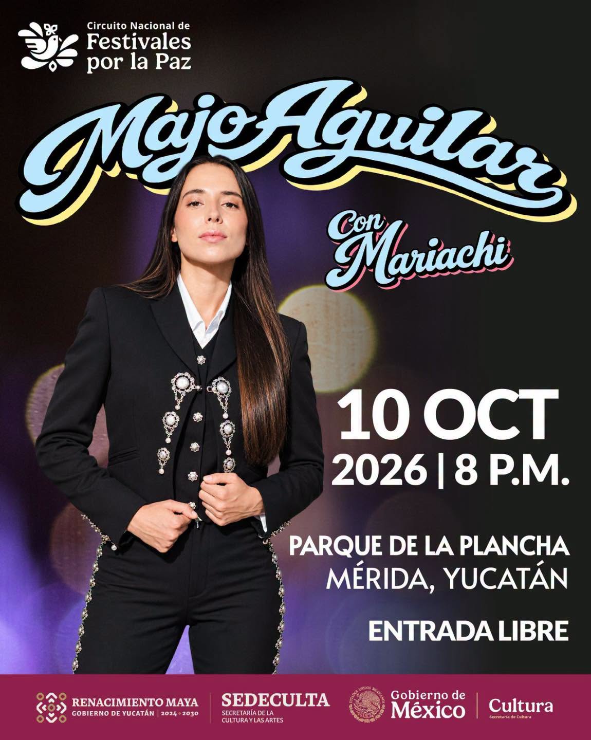 Fotografía 1 de la publicación original de LAY: Majo Aguilar llega a La Plancha el 10 de octubre con entrada libre
