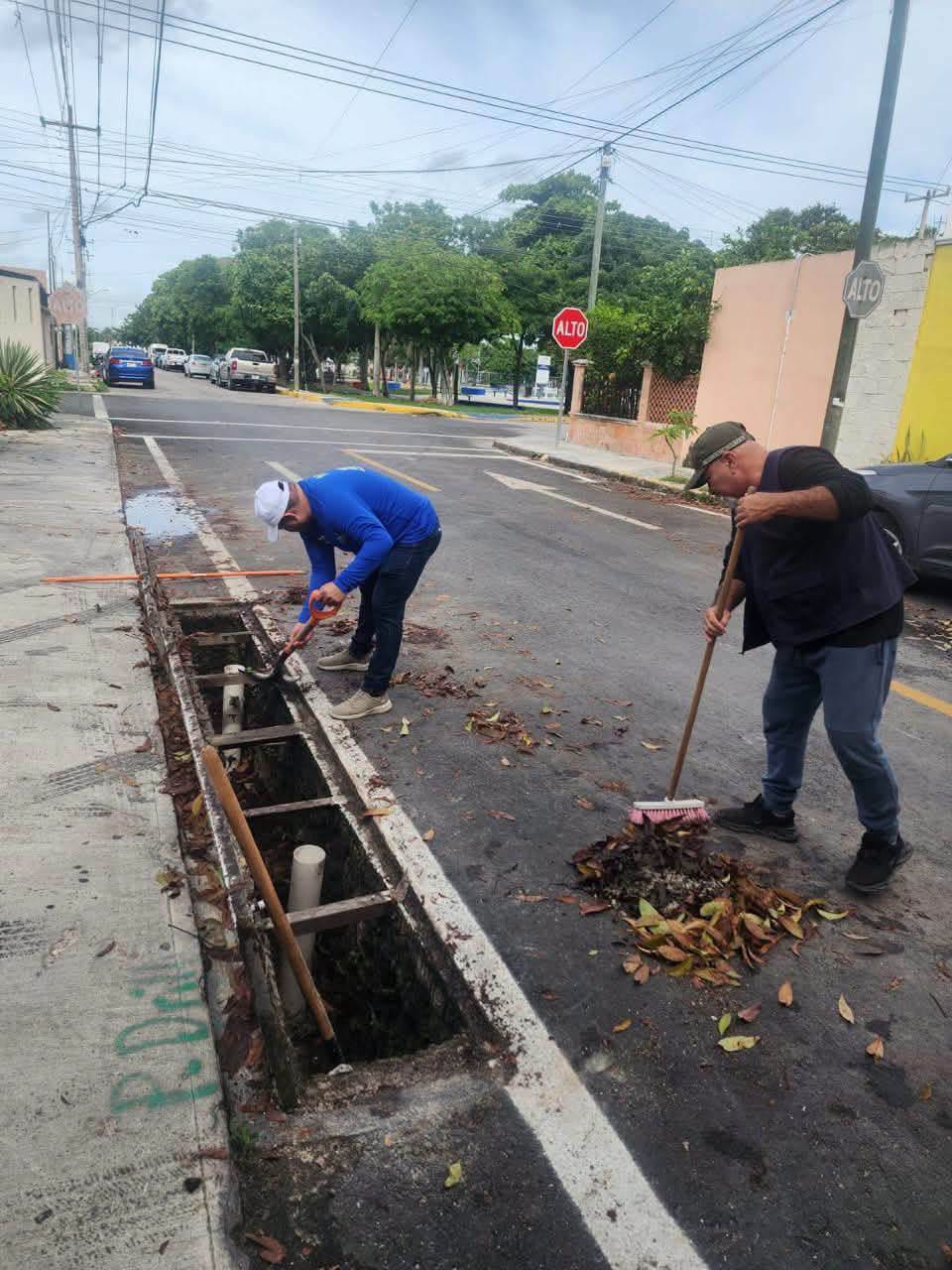 Imagen 2 de la publicación de Línea Abierta Yucatán: 🌧️ REFUERZAN TRABAJOS ANTE LAS LLUVIAS EN MÉRIDA