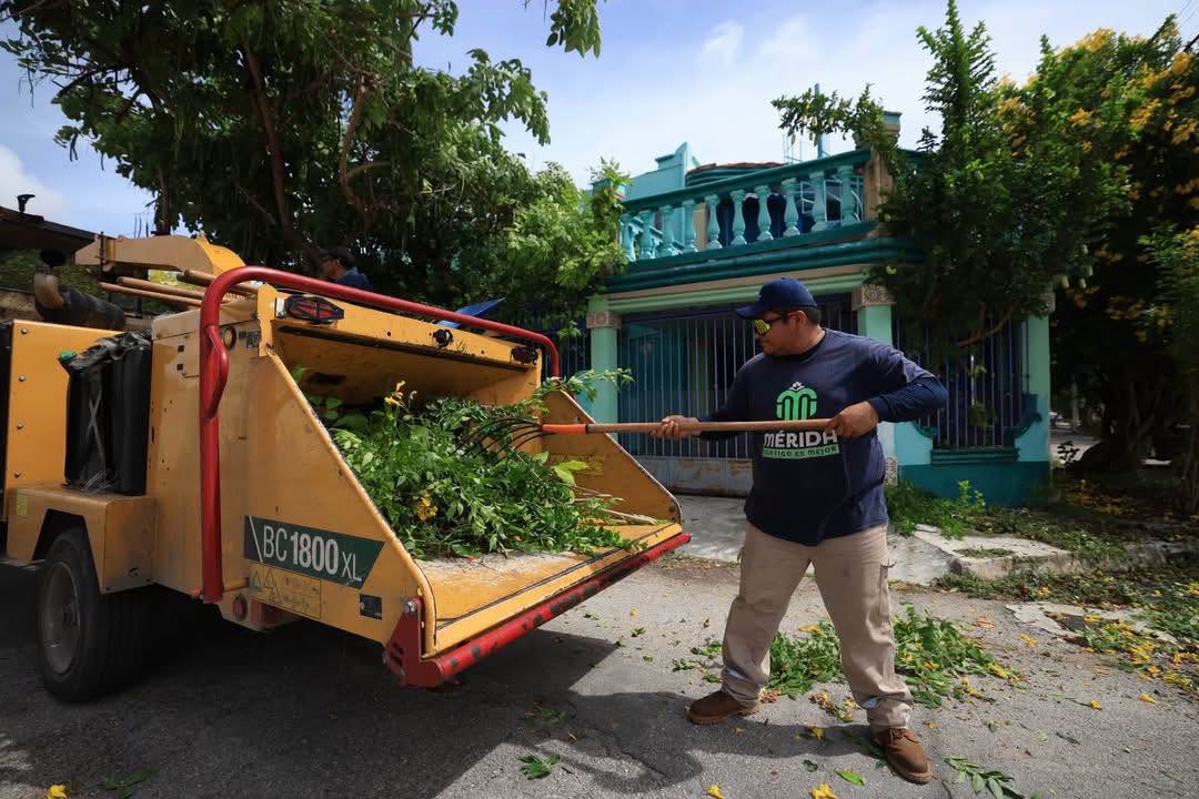 Imagen 3 de la publicación de Línea Abierta Yucatán: 🌧️ REFUERZAN TRABAJOS ANTE LAS LLUVIAS EN MÉRIDA