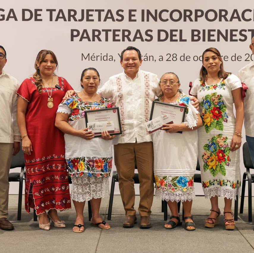 Imagen 3 de la publicación de Línea Abierta Yucatán: Miriam Esther lleva 10 años recibiendo bebés en Tzucacab; hoy el Gobierno la reconoce: 313 parteras tradicionales de 58 municipios recibirán 3 mil pesos cada bimestre