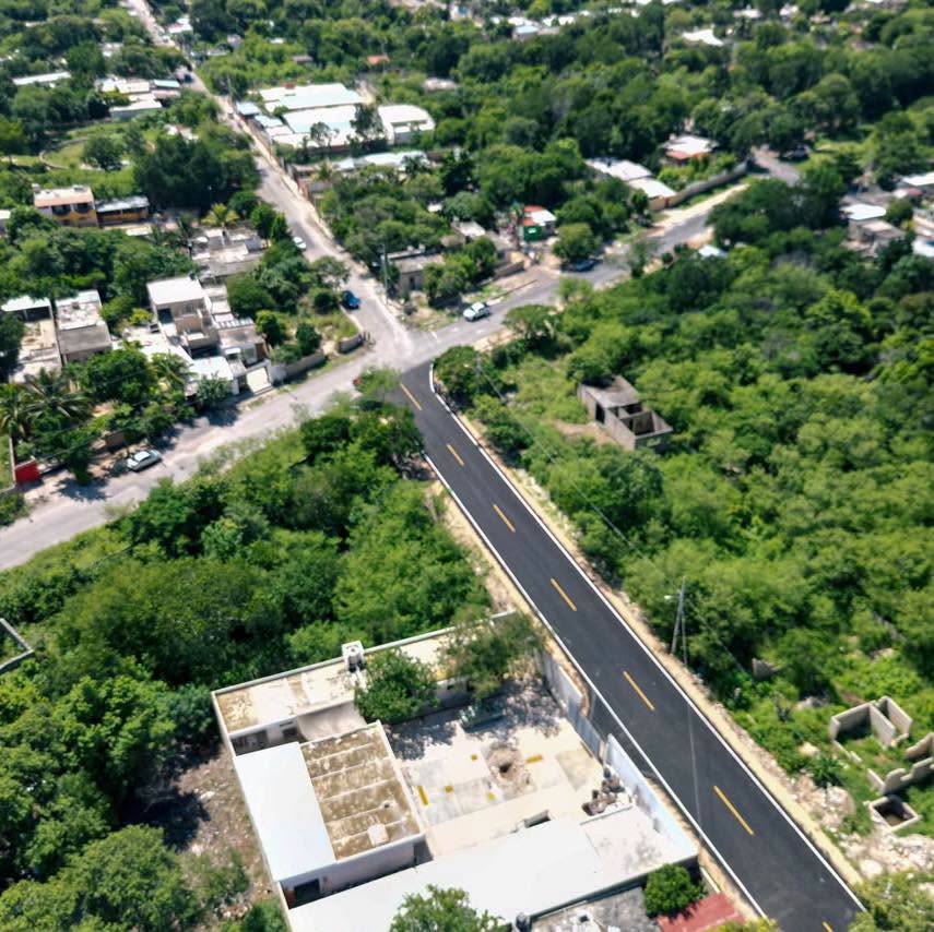 Imagen 4 de la publicación de Línea Abierta Yucatán: San Luis Sur Dzununcán: 18 calles reparadas y 100 metros de calle nueva