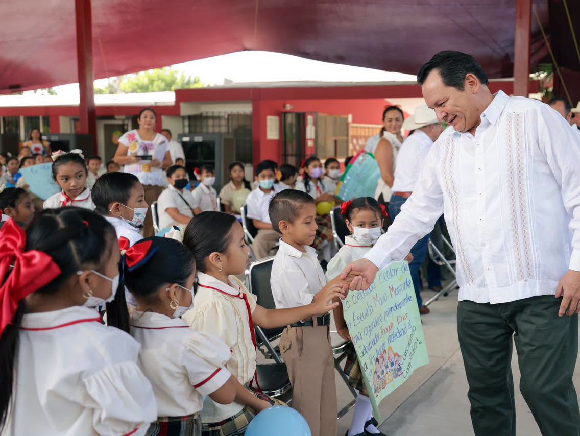 Imagen 2 de la publicación de Línea Abierta Yucatán: Renacimiento Maya invierte siete millones de pesos en infraestructura educativa digna en Sucilá