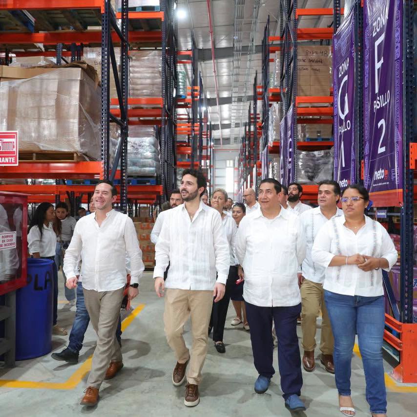 Imagen 2 de la publicación de Línea Abierta Yucatán: Apertura de nuevo Cedis de Tiendas Neto consolida inversión que superará los mil millones de pesos en Yucatán