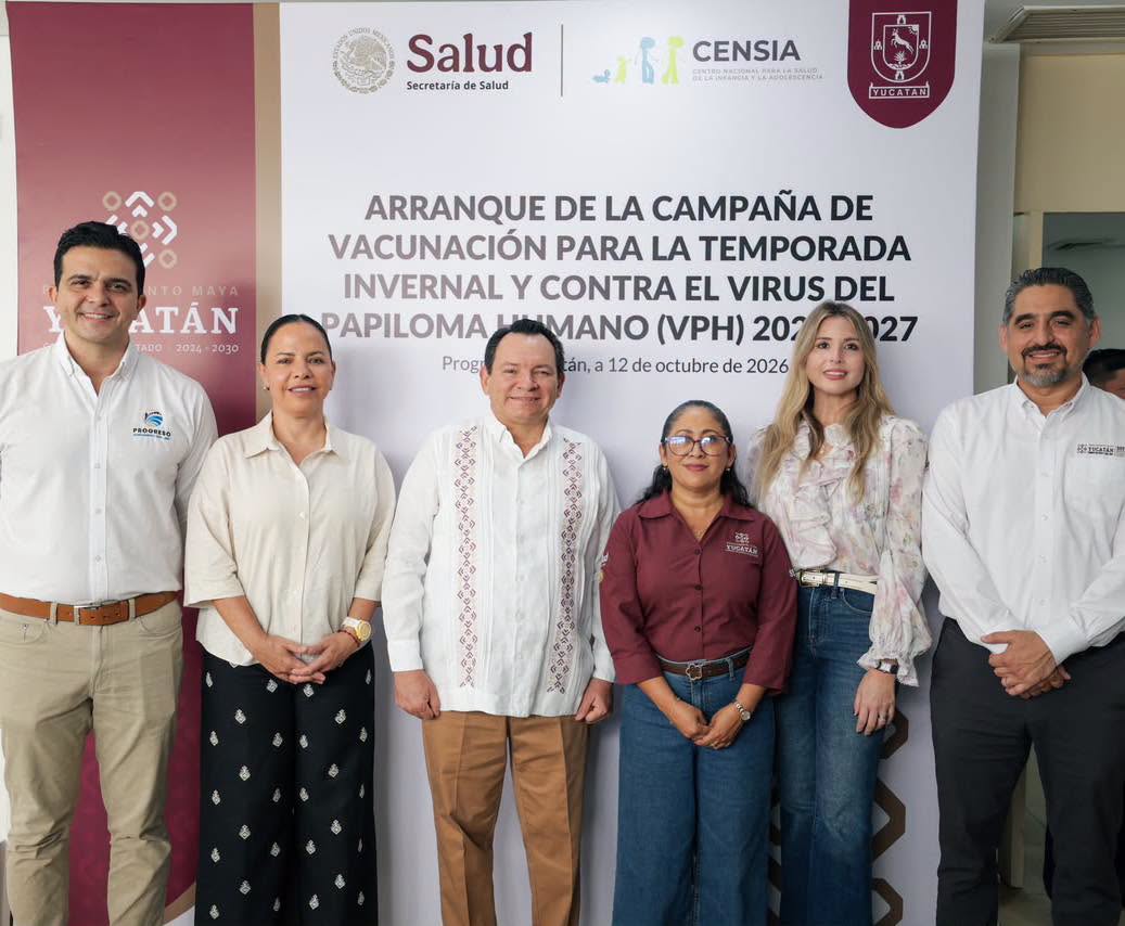 Imagen 3 de la publicación de Línea Abierta Yucatán: Díaz Mena arranca vacunación de invierno: un millón de dosis gratis en los 106 municipios