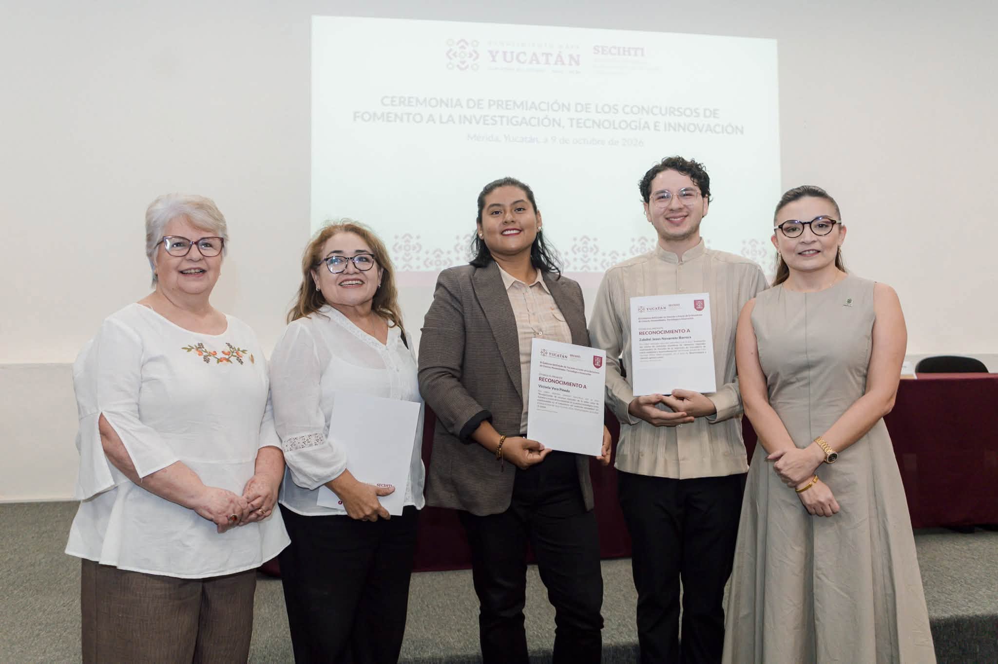 Imagen 3 de la publicación de Línea Abierta Yucatán: Yucatán reconoce talento científico con premios por 232 mil pesos